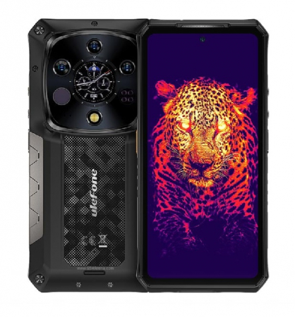 Mobiltelefon Ulefone Armor 28 Ultra Thermal, 5G, 6,67" AMOLED, 32 GB RAM (16GB + 16GB bővíthető), 1TB ROM, hőkamera, Night Vision, Android 15, Mediatek Dimensity 9300+, WiFi 7, 10600 mAh Dual SIM