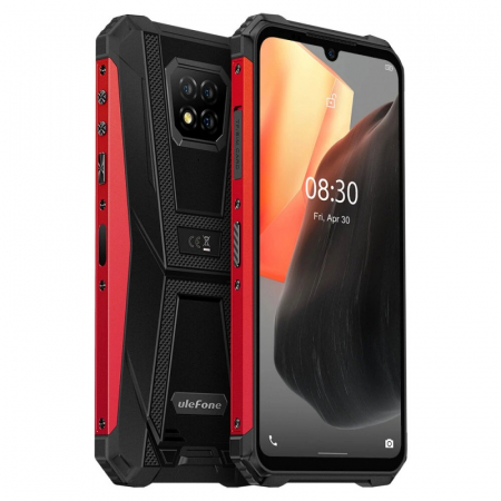 Ulefone Armor 8 Pro Piros Mobiltelefon, 4G, 6,1" Waterdrop, 8 GB RAM, 128 GB ROM, Android 11, Helio P60, NFC, IP68, 5580 mAh, Dual SIM [3]