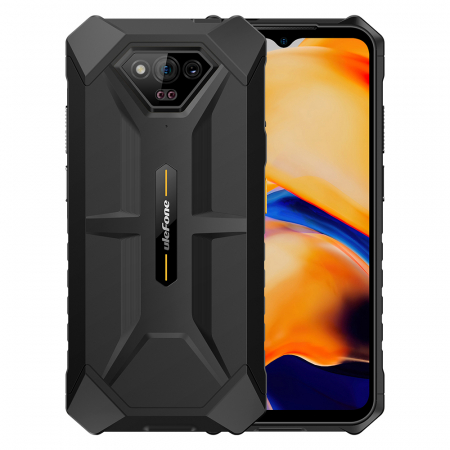 Ulefone mobiltelefonok - Ulefone Armor X13 Mobiltelefon Fekete, 4G, IPS 6.52", 12GB RAM (6GB + 6GB bővíthető), 64GB ROM, Android 13, MediaTek Helio G36, NFC, 6320mAh, Dual SIM