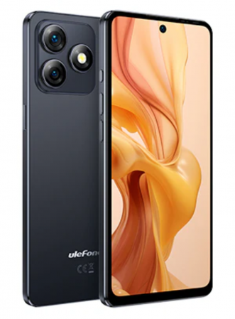 Ulefone mobiltelefonok - Ulefone Note 18 Ultra Mobiltelefon, Fekete, 5G, 6,78" FHD+, 12 GB RAM (6GB + 6GB bővíthető), 256 GB ROM, 50 MP+ 32 MP, Android 13, MediaTek Dimensity 720, NFC, 5450mAh, Dual SIM
