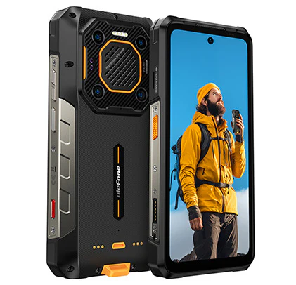 Ulefone Armor 26 Ultra Mobiltelefon, 5G, 6.78" FHD+ 120Hz, 24GB RAM(12GB +12GB bővíthető), 512GB ROM, Quad kamera 200MP+ 64MP éjjellátó, Hangszóró 121dB, Android 13, MediaTek D8020, 15600mAh-120W, Dual SIM