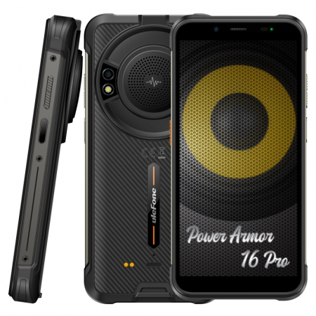 Mobiltelefon Ulefone Power Armor 16 Pro 4/64 Fekete [14]