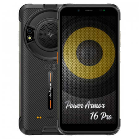 Ulefone mobiltelefonok - Mobiltelefon Ulefone Power Armor 16 Pro 4/64 Fekete