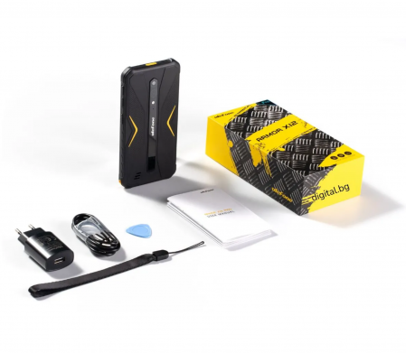 Ulefone Armor X12 Pro Mobiltelefon Narancssárga, 4G, IPS 5,45", 8GB RAM (4GB + 4GB bővíthető), 64 GB ROM, Android 13, MediaTek Helio G36, NFC, 4860 mAh, Dual SIM [2]