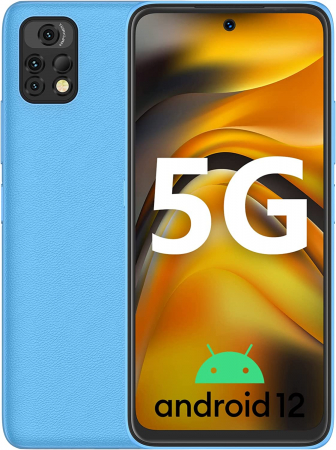 UMIDIGI mobiltelefonok - Telefon mobil UMIDIGI A13 Pro Max Blue 5G, 6.5" FHD+, 12GB RAM, 256GB ROM, Android 12, Dimensity 900, NFC, Bluetooth 5.2, Dual SIM, 5150mAh