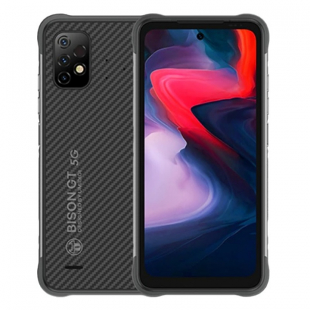 Tartós Telefonok - Mobiltelefon UMIDIGI Bison GT2 5G Szürke, 6,5" FHD+ 90Hz, IR Hőmérő, 8GB RAM, 128GB ROM, Android 12, Dimensity 900, 6150mAh, Dual SIM