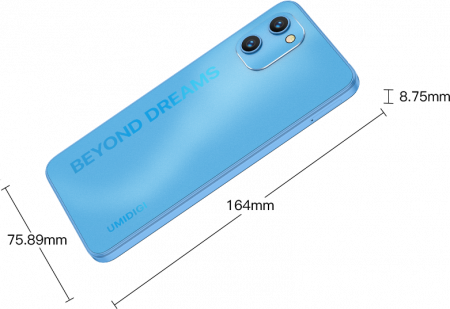 Telefon mobil UMIDIGI G1 Max Galaxy Blue [2]