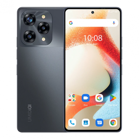UMIDIGI mobiltelefonok - UMIDIGI A15 Pro mobiltelefon, szürke, 5G, 6.67'' FHD+ AMOLED, 24GB RAM (12GB+12GB), 256GB ROM, Android 13, MediaTek Dimensity 900, 108MP, NFC, Dual SIM, 5000mAh