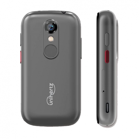 Mobiltelefon Unihertz Jelly 2E, Ezüst, 4G, 3,0", 4GB RAM, 64GB ROM, Android 12, A20 MT6761D négymagos, 2000 mAh, DualSIM [2]