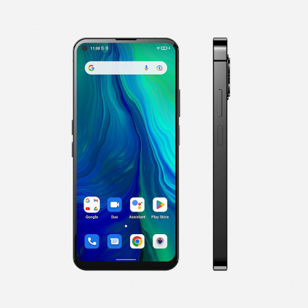 Mobiltelefon Unihertz Luna Fekete, 4G, 6,81", 12GB RAM, 256GB ROM, Android 12, MT6789 Octa-Core, NFC, 5000 mAh, DualSIM [1]