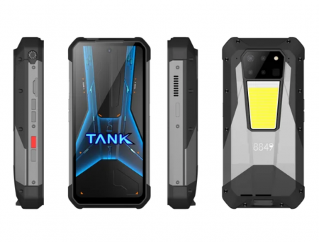 Mobiltelefon Unihertz Tank 3 Pro, 5G, Videó projektor 100 Lumen, 6,79" FHD+ 120Hz, Kamera 200mpx, Night Vision, 36GB RAM (18GB + 18GB bővíthető), 512GB ROM, Android 13, Méret 82800mAh 23800mAh [4]