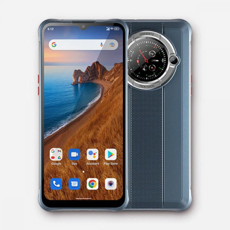 5G Okostelefonok - Mobiltelefon Unihertz TickTock-E, 5G, strapabíró kettős képernyő 6,52" + 1,28", 4GB RAM, 64GB ROM, Android 12, MT6765 nyolcmagos, 6000 mAh, Dual SIM