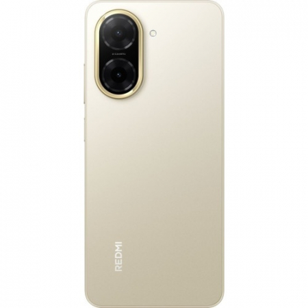 Xiaomi Redmi A5 mobiltelefon, Arany, 4G, 6,88" IPS LCD, 6GB RAM (3GB + 3GB bővíthető), 64GB ROM, Android 15 Go, FM rádió, Face ID, ujjlenyomat-olvasó, 5200 mAh, 15W, Dual SIM [2]
