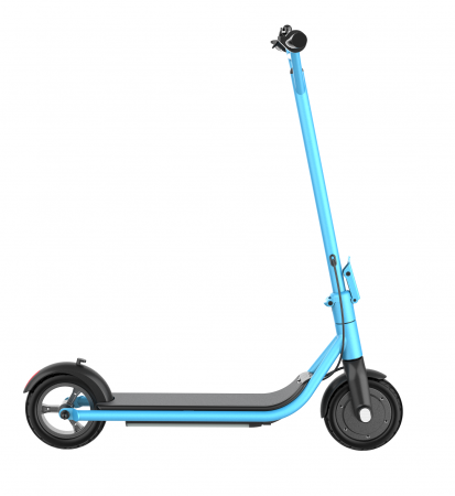Összecsukható Elektromos Roller iSEN C1 KIDS  Kék, Bluetooth Hangszóró, 8", 200W Motor, Max Hatótáv 10-15 km, Legfeljebb 15 km/h [4]