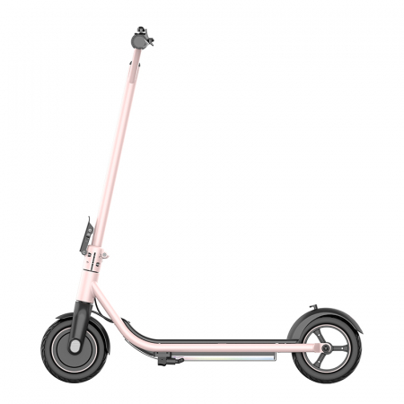 Összecsukható Elektromos Roller iSEN C1 KIDS Rózsaszín, Bluetooth Hangszóró, 8", 200W Motor, Max Hatótáv 10-15 km, Legfeljebb 15 km/h [7]