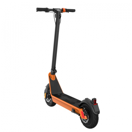 Összecsukható elektromos robogó iSEN X9 Pro Orange, 10 hüvelykes, 1100 W, maximális autonómia 100 km, sebesség akár 40 km/h, kivehető akkumulátor 48V15.6A [1]