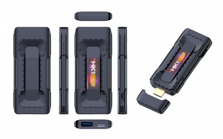 TV Stick HK1 RBOX D8, 8K dekódolás, Android 13, 4GB RAM, 32GB ROM, RK3528 Négy magos processzor, WiFi 6, HDR10, BT hangvezérlés, Netflix, Hulu, Flixster, Youtube [1]