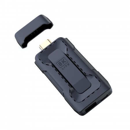 TV Stick HK1 RBOX D8, 8K dekódolás, Android 13, 4GB RAM, 32GB ROM, RK3528 Négy magos processzor, WiFi 6, HDR10, BT hangvezérlés, Netflix, Hulu, Flixster, Youtube [7]