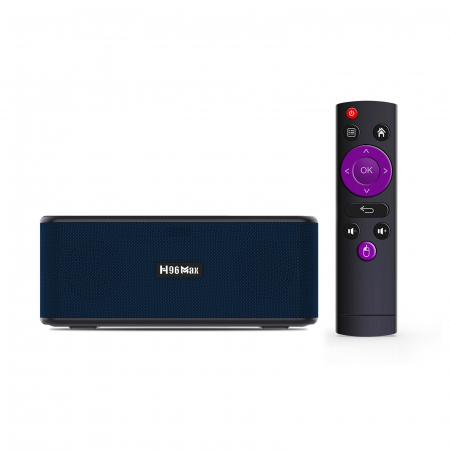 TV Box / Hordozható hangszóró iSEN H96 MAX M7 Smart Media Player, 8K, 4 GB RAM, 32 GB ROM, Android 13, RK3528 Quad Core ARM Cortex-A53, Hangszóró 2x 7 W WiFi [7]