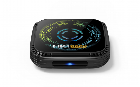 TV Box iSEN HK1RBOX H8X Smart Media Player Negru, 4K, 4GB RAM, 32GB ROM, Android 14, Allwinner H728 Quad Core A55, Bluetooth 5.0+ [1]