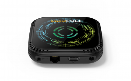 TV Box iSEN HK1RBOX H8X Smart Media Player Negru, 4K, 4GB RAM, 64GB ROM, Android 14, Allwinner H728 Quad Core A55, Bluetooth 5.0+ [2]