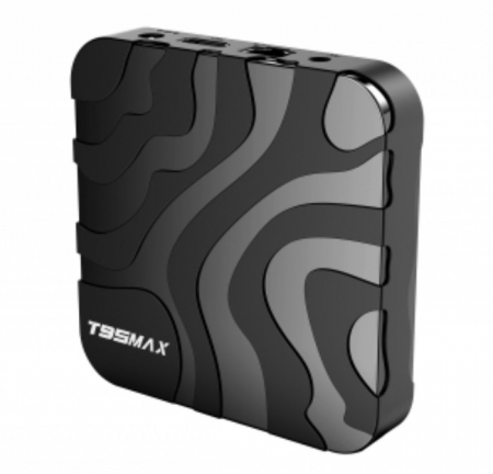 iSEN T95MAX Okos Médialejátszó Fekete TV Box, 4K, 4GB RAM, 64GB ROM, Android 12, H618 Quad Core A53, Bluetooth 4.0 [5]