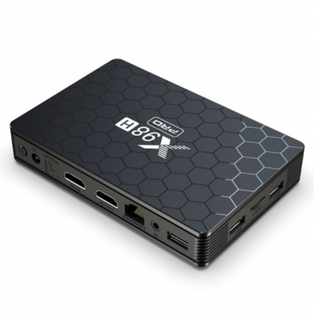 TV Box iSEN X98H PRO Smart Media Player Fekete, 4K, 2GB RAM, 16GB ROM, Android 12, Allwinner H618 Quad Core A53, 1000m Ethernet, Bt 5.0 [7]