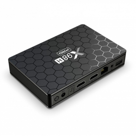 Médialejátszók - iSEN X98H PRO Okos Médialejátszó Fekete TV Box, 4K, 4GB RAM, 32GB ROM, Android 12, Allwinner H618 Négy magos A53, Ethernet 1000m, BT 5.0