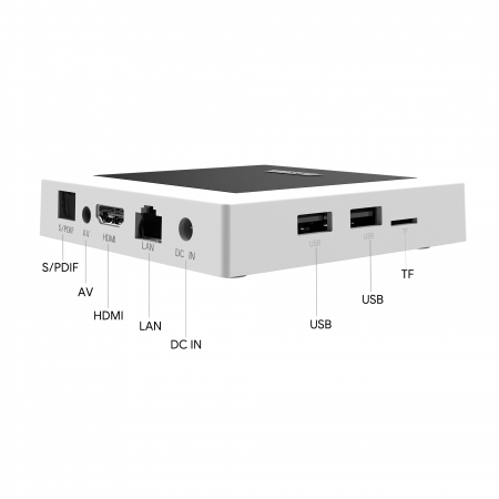 TV Box Mecool KM7 Plus Smart Media Player Negru cu alb [9]