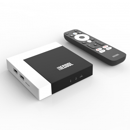 TV Box Mecool KM7 Plus Smart Media Player Negru cu alb [1]