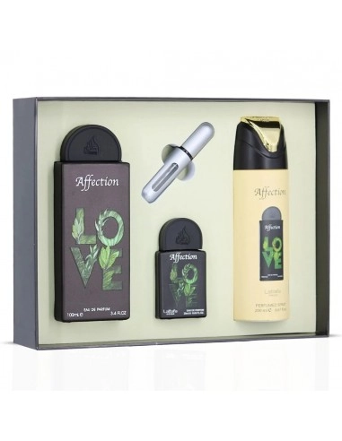 Lattafa Pride Affection Giftset Eau De Parfum 100ml + 20ml + Deodorant 200ml Unisex Fragnance [2]