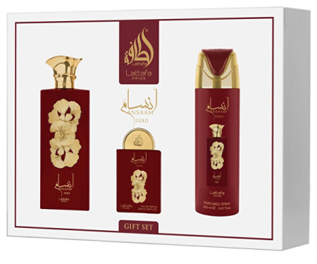SETURI - Lattafa Pride Ansaam Giftset Eau De Parfum 100ml + 20ml + Deodorant