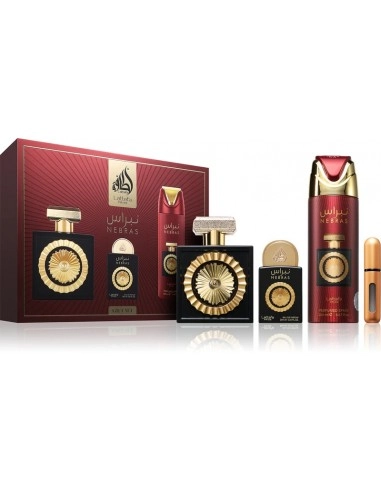 SETURI - Lattafa Pride Nebras Giftset Eau De Parfum 100ml + 20ml + Deodorant 200ml Unisex Fragnance