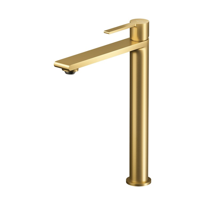 Baterie inalta pentru lavoar Duxu Kari brushed gold [2]