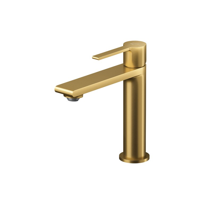 Baterie lavoar Duxu Kari gold brushed monocomanda [2]