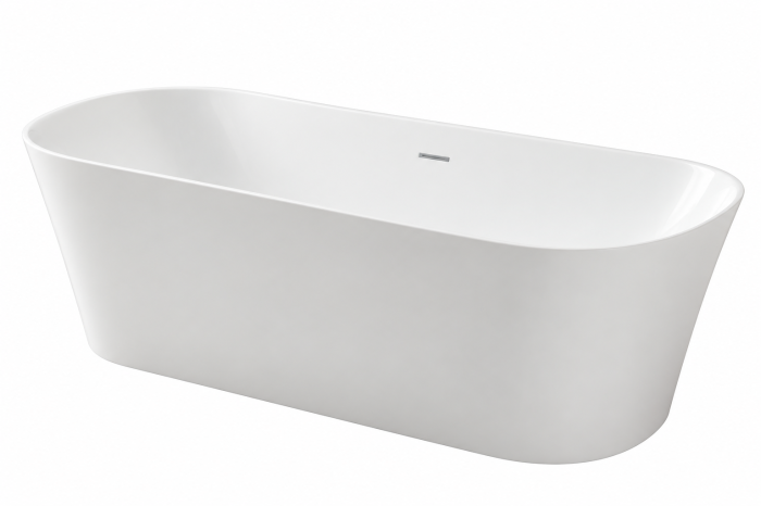 Cada freestanding alb lucios Duxu Edeea [2]