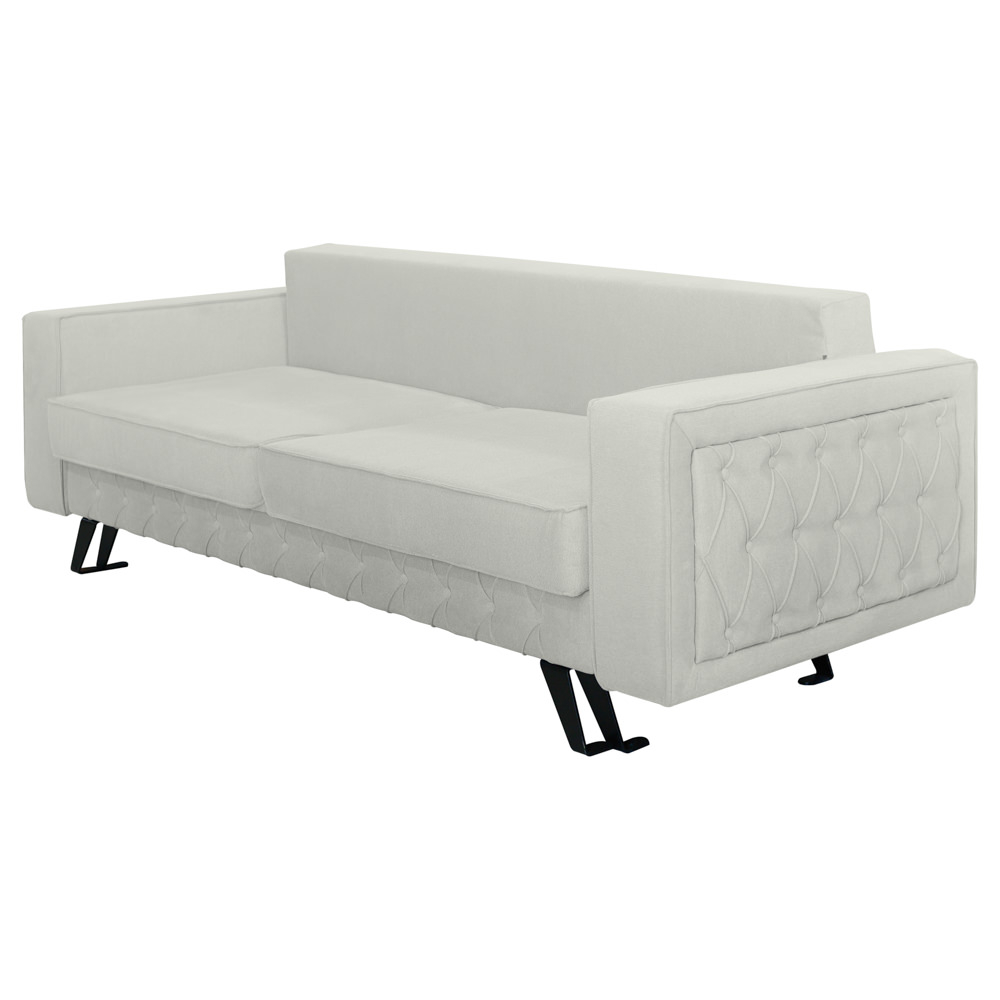 Canapea extensibila Alisson, din stofa cu lada de depozitare, 230x105x80 cm [4]