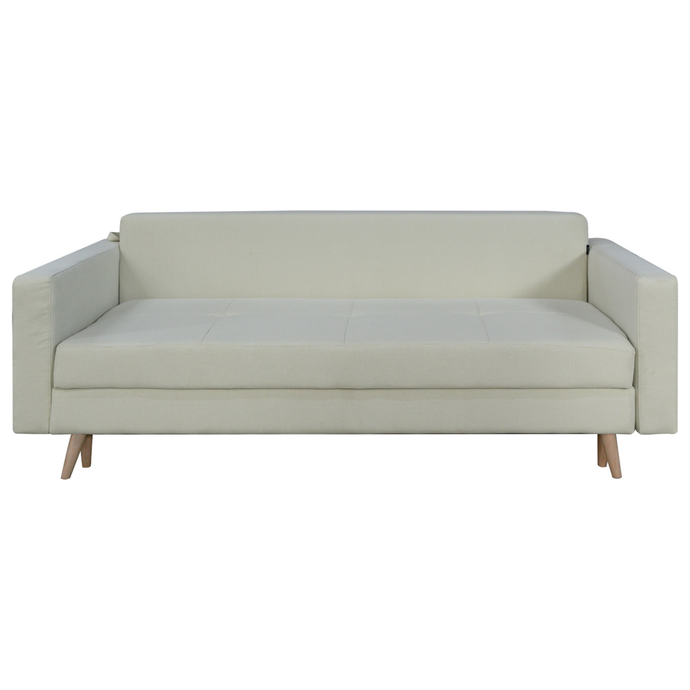 Canapea extensibila Sofia, din stofa cu lada de depozitare, 220x90x80 cm [3]