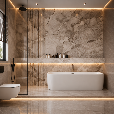 Căzi freestanding și back to wall - Cada Back-to-Wall freestanding din acril Duxu Belize