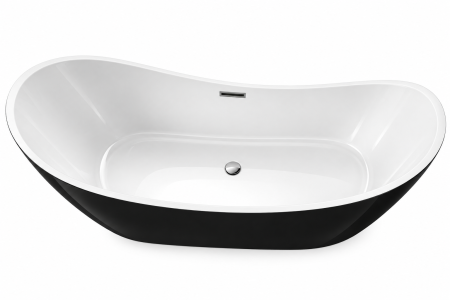 Cada freestanding negru lucios Duxu Bliss [2]