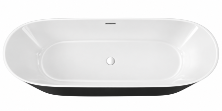 Cada freestanding negru lucios Duxu Edeea [3]