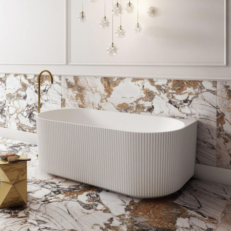 Căzi freestanding și back to wall - Cada freestanding din acril sanitar Duxu Ilsa