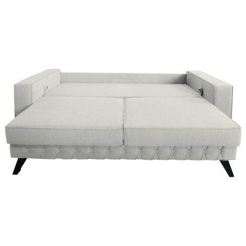 Canapea extensibila Alisson, din stofa cu lada de depozitare, 230x105x80 cm [4]