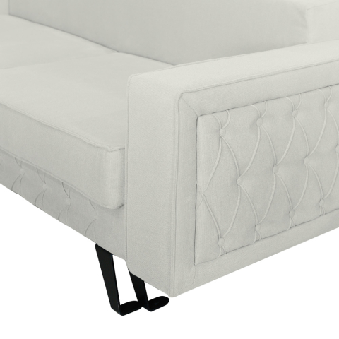 Canapea extensibila Alisson, din stofa cu lada de depozitare, 230x105x80 cm [5]