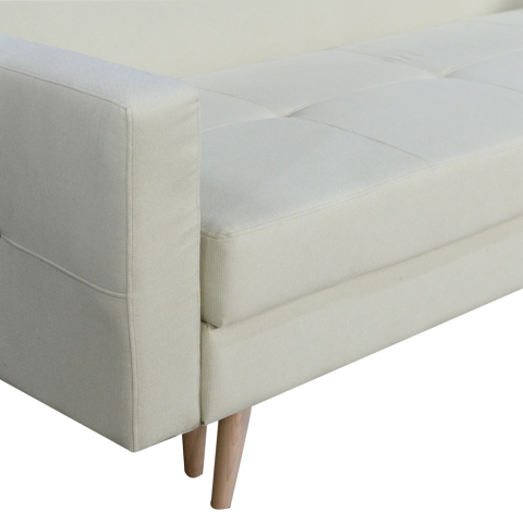 Canapea extensibila Sofia, din stofa cu lada de depozitare, 220x90x80 cm [5]