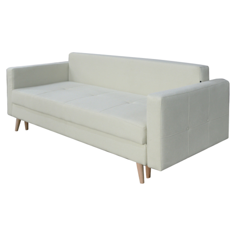 Canapea extensibila Sofia, din stofa cu lada de depozitare, 220x90x80 cm [3]