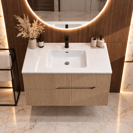 Lavoare - Lavoar ceramic alb Duxu Joy
