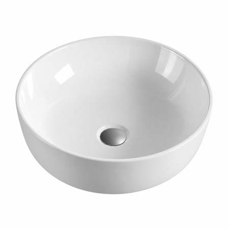 Lavoar pe blat DUXU EGO alb rotund 42x42 cm [3]