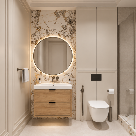 Mobilier baie - Mobilier de baie suspendat nuc Duxu Darya