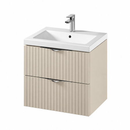 Mobilier de baie suspendat DUXU MIRA finisaj Casmir cu lavoar ceramic [1]
